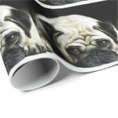 POE POE小さいPUGSTER ラッピングペーパー (ロールコーナー)