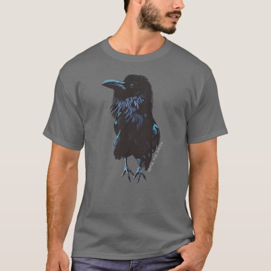Poe the Raven T-Shirt Tシャツ (正面)
