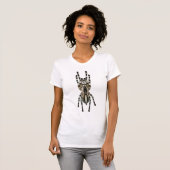Poecilotheriaのregalis (インドのOrnamental) Tシャツ (正面フル)