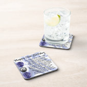 Poem -第70誕生日叔父さん コースター (右側)