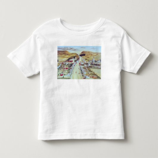 Poestenkill、ニューヨーク、c.1855 トドラーTシャツ (正面)