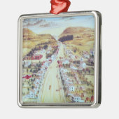 Poestenkill、ニューヨーク、c.1855 メタルオーナメント (左)