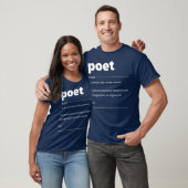 Poet Definition Funny Gift for Poet Drama Poetry Tシャツ (ユニセックス)