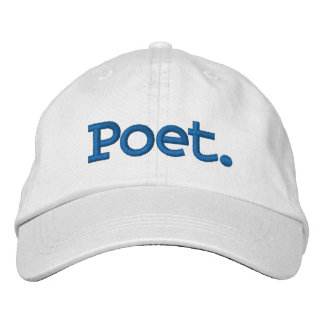 Poet. Embroidered Baseball Hat 刺繍入りキャップ