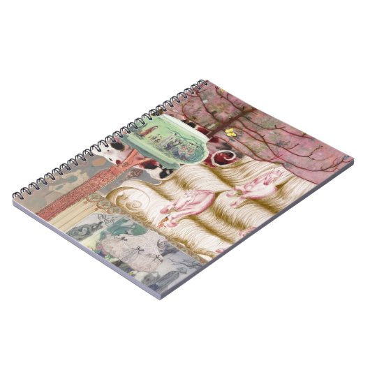 Poetcore Collage Notebook ノートブック (左側)