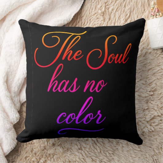 'Poetic Quotes Colelction' Throw Pillow クッション (ブランケット)