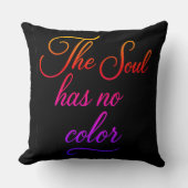 'Poetic Quotes Colelction' Throw Pillow クッション (正面)