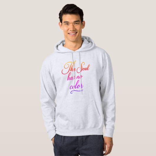 'Poetic Quotes Collection' Adult Pullover Hoodie パーカ (正面フル)