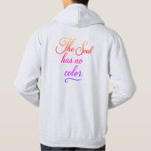 'Poetic Quotes Collection' Adult Pullover Hoodie パーカ (裏面)