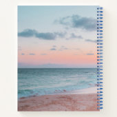 Poetic Sunset Skies Notebook ノートブック (裏面)