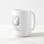 Poetic Swan T-Shirt, Mug コーヒーマグカップ (正面右)