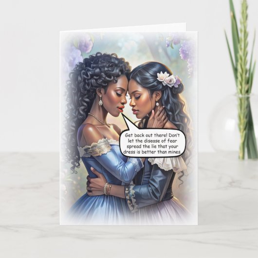 Poetic Upliftment Greeting Card サンキューカード (正面)