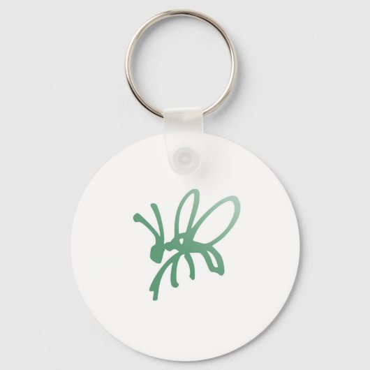 Poetica Bug Green キーホルダー (正面)