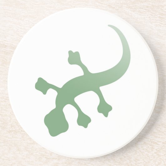 Poetica Gecko in Green コースター (正面)