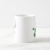 Poetica Gecko in Green コーヒーマグカップ (中央)
