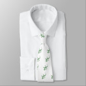 Poetica Gecko in Green ネクタイ (タイ)
