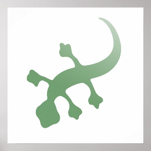 Poetica Gecko in Green ポスター (正面)