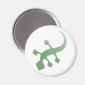 Poetica Gecko in Green マグネット (正面/裏面)