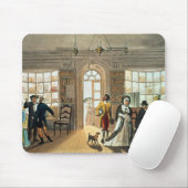 「Poeticalスケッチからの図書館、の マウスパッド (マウス)