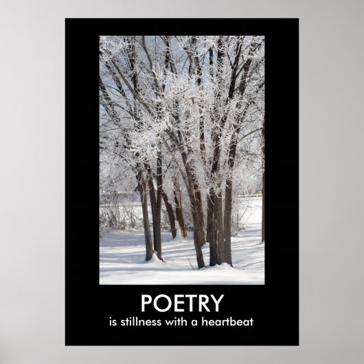 POETRY感動的自然写真ポスター ポスター (正面)