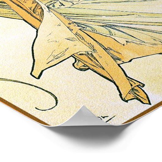 Poetry by Alphonseミュシャ ポスター (角)