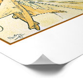 Poetry by Alphonse Mucha ポスター (角)