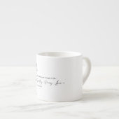 Poetry Daisy Flower Mug エスプレッソカップ (正面右)