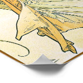 POETRY from the series "The Arts" byミュシャ ポスター (角)