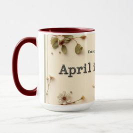 Poetry in Bloom Modern Botanical Poetry マグカップ