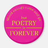 Poetry is Forever Magnet マグネット (正面)