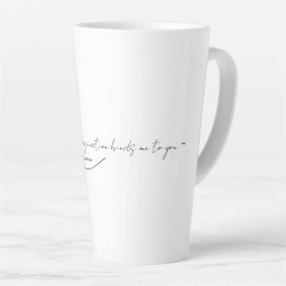 Poetry Mug カフェラテマグ