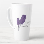 Poetry Mug カフェラテマグ (左アングル)