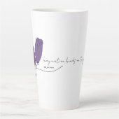 Poetry Mug カフェラテマグ (正面)