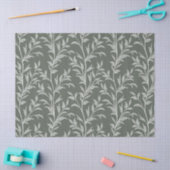 Poetry of Leaves Monochrome Forest Botanical 薄葉紙 (クラフト)