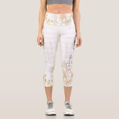 “Poetry Painted Softly” – Capris by H.G. Alexandre カプリレギンス (正面)