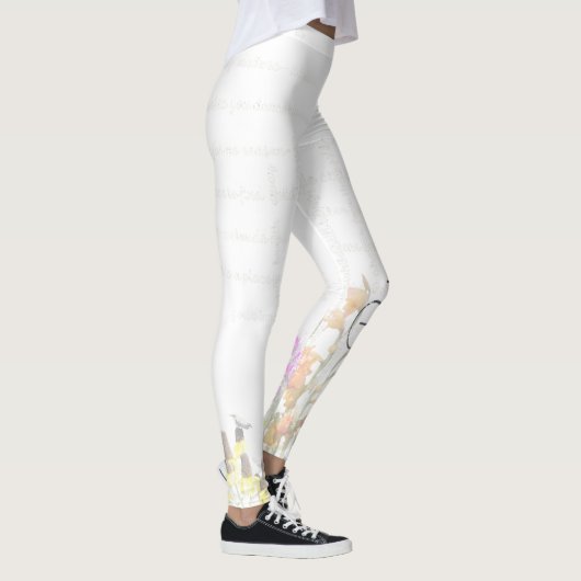 “Poetry Painted Softly” – Leggings レギンス (右)