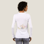 “Poetry Painted Softly” – Long Sleeve Tshirt トライブレンドTシャツ (背面全体)