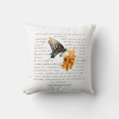 Poetry Painted Softly – Pillow by H.G. Alexandre クッション (正面)