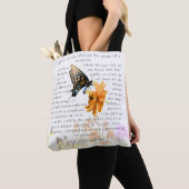 “Poetry Painted Softly”–ToteBag by H.G. Alexandre トートバッグ (クローズアップ)