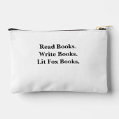 "Poetry will save us all" zippered pouch アクセサリーポーチ (裏面)