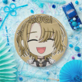 Pog！ちび紙皿 - Luca Kaneshiro ファンアート ペーパープレート (パーティー)
