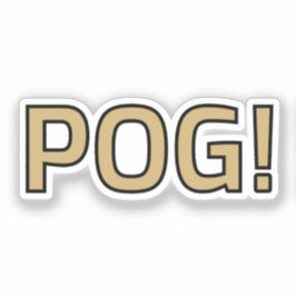 Pog! テキストステッカー - Luca Kaneshiro ファンアート シール