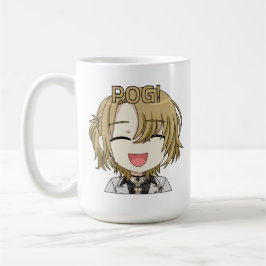 Pog! Chibi Mug - Luca Kaneshiro Fanart コーヒーマグカップ