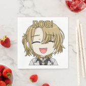 Pog! Chibi Napkins - Luca Kaneshiro Fanart スタンダードランチョンナプキン (インサイチュ)