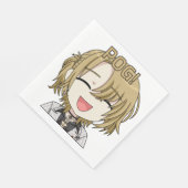 Pog! Chibi Napkins - Luca Kaneshiro Fanart スタンダードランチョンナプキン (角)