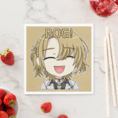 Pog! Chibi Napkins - Luca Kaneshiro Fanart スタンダードランチョンナプキン (インサイチュ)