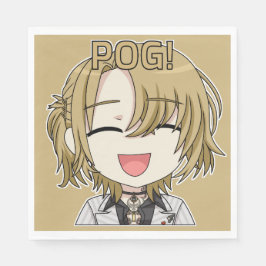 Pog! Chibi Napkins - Luca Kaneshiro Fanart スタンダードランチョンナプキン