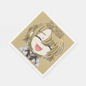 Pog! Chibi Napkins - Luca Kaneshiro Fanart スタンダードランチョンナプキン (角)