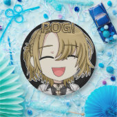 Pog! Chibi Paper Plates - Luca Kaneshiro Fanart ペーパープレート (パーティー)