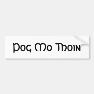 Pog Mo Thoin バンパーステッカー